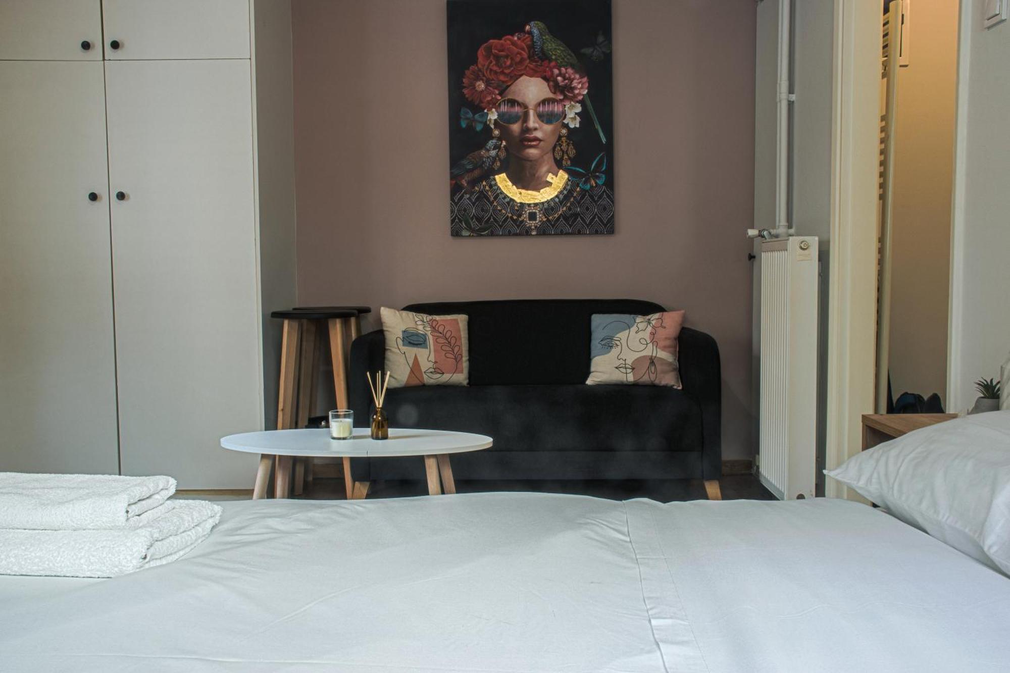 Exarcheia Urban Studio Apartment Athene Buitenkant foto