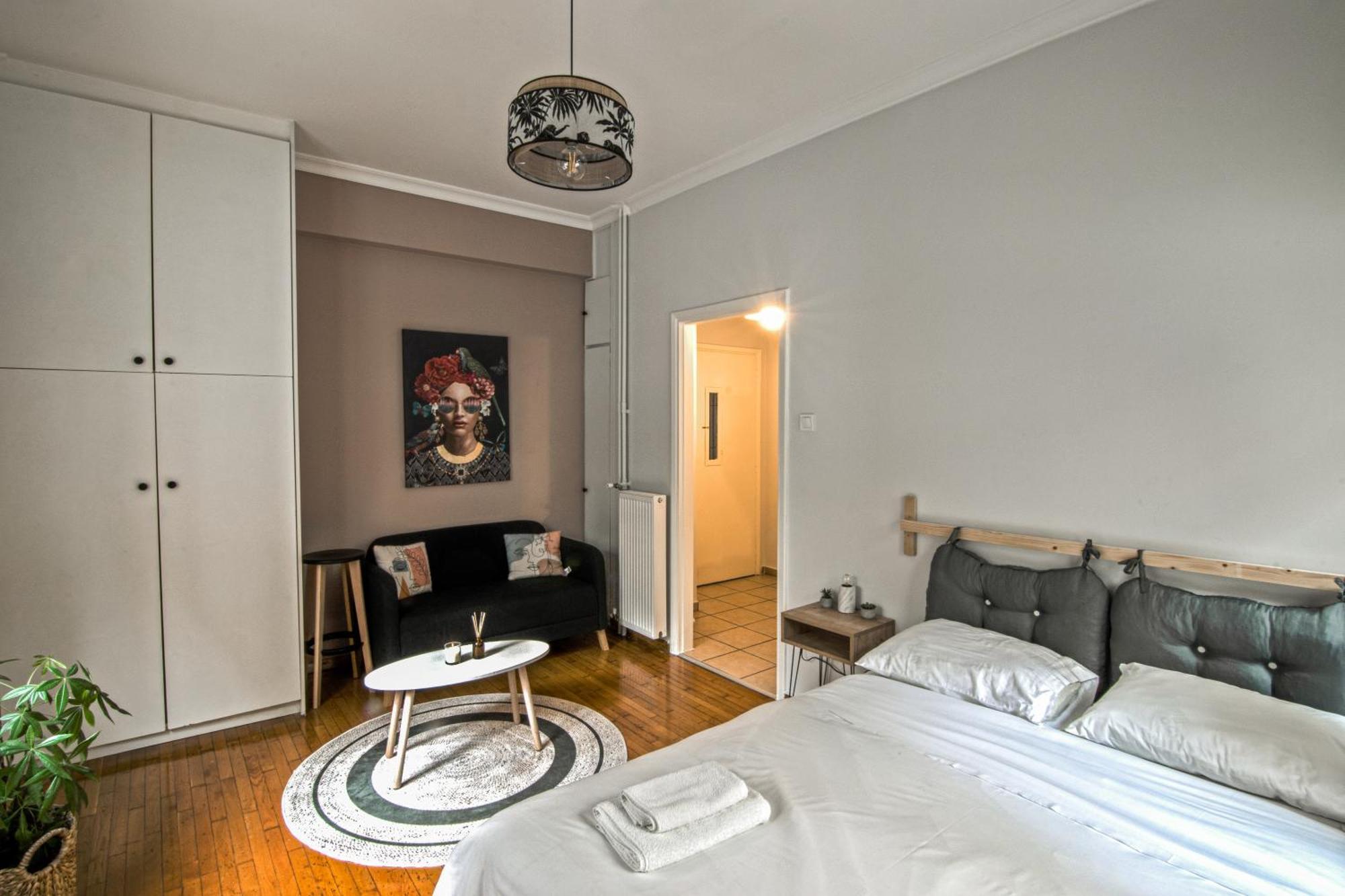 Exarcheia Urban Studio Apartment Athene Buitenkant foto