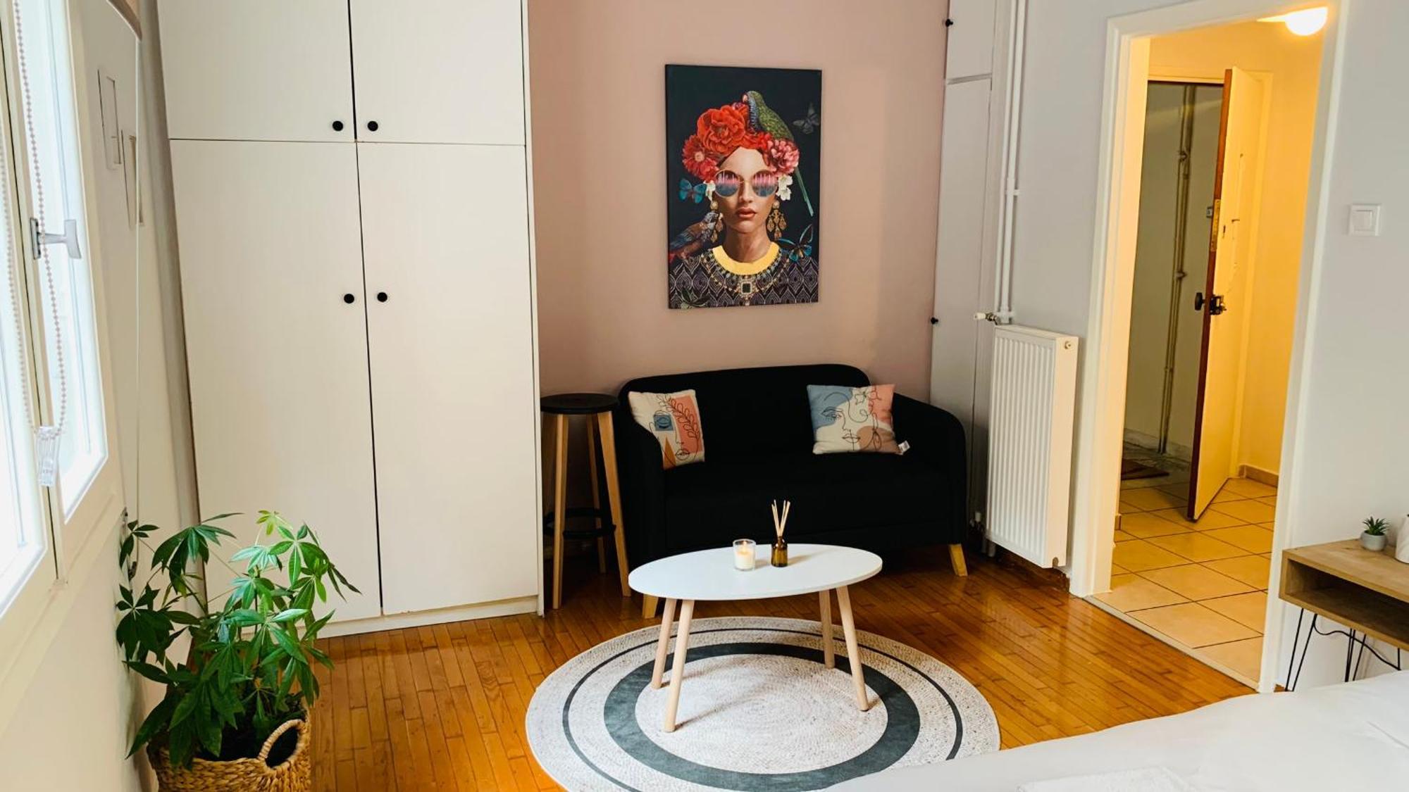Exarcheia Urban Studio Apartment Athene Buitenkant foto